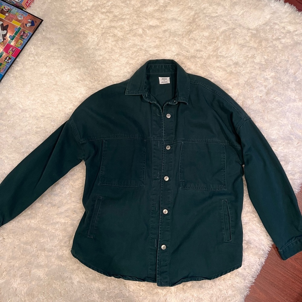 Ardene Dark Green Shirt Jacket
